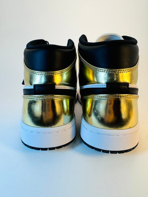 Air Jordan 1 Mid SE 'Metallic Gold Black White (2020)' | US M 11