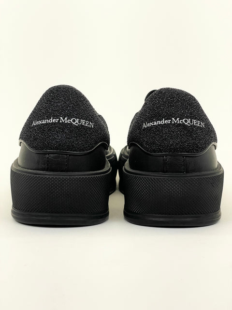 Alexander McQueen Deck Lace-Up Plimsoll 'Black Starry Night'| EU M 40 / US M 7