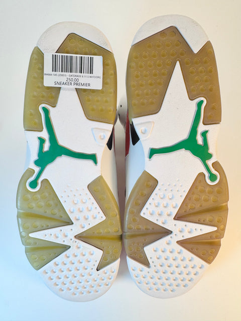 Air Jordan 6 Retro 'Gatorade Like Mike White (2017)' | US M 11.5