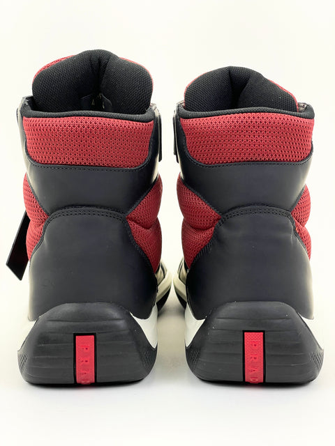Prada Punta Ala High Top 'Black Red' |EU M 39 / US M 6