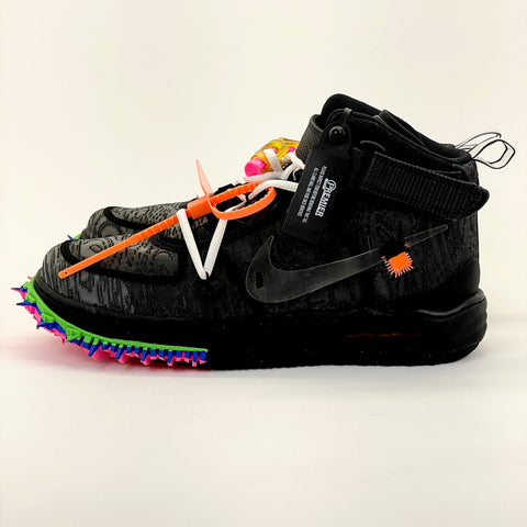 Nike Air Force 1 Mid x Off-White 'Black (2022)' | US M 10.5
