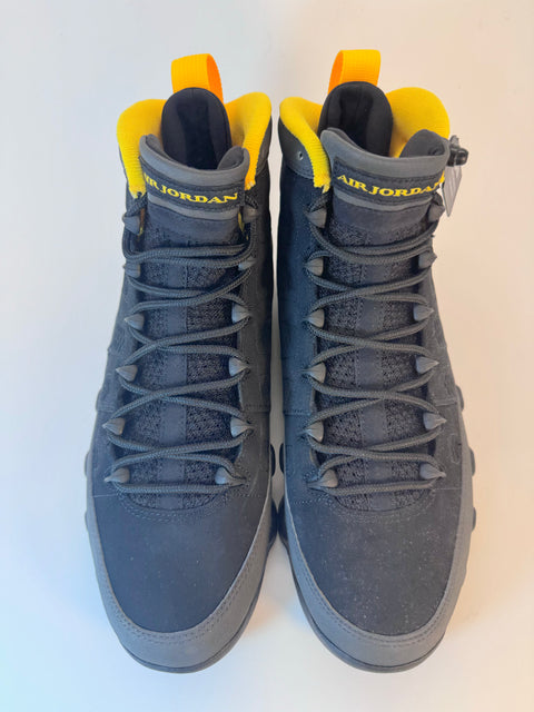 Air Jordan 9 Retro 'Dark Charcoal University Gold (2021)' | US M 10