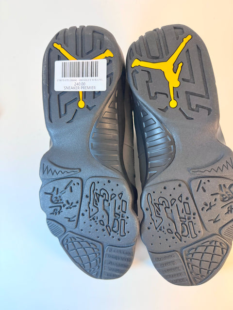 Air Jordan 9 Retro 'Dark Charcoal University Gold (2021)' | US M 10