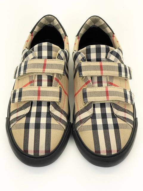 Burberry Vintage Check Velcro Strap 'Brown Check' | EU 34 / US PS 2Y