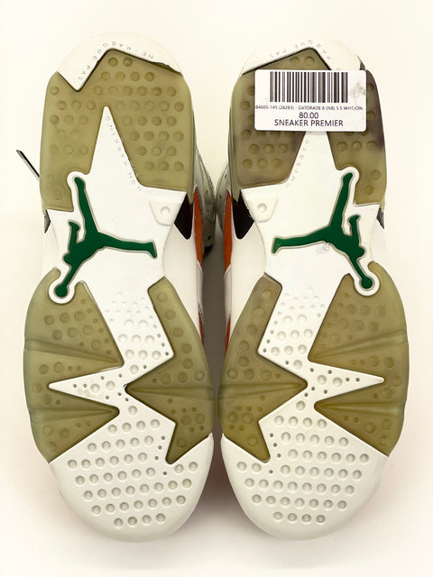 Air Jordan 6 Retro 'Gatorade Like Mike White (2017)' | US GS 5.5Y