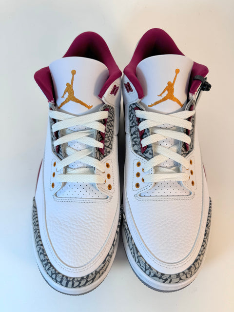 Air Jordan 3 Retro 'Cardinal Red (2022)' | US M 9.5