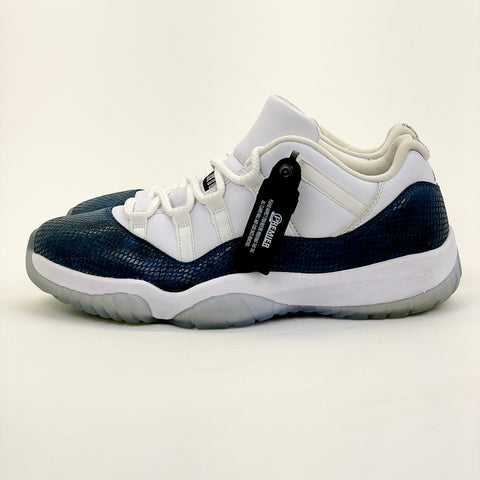 Air Jordan 11 Retro Low 'Navy Snakeskin (2019)' | US M 10.5
