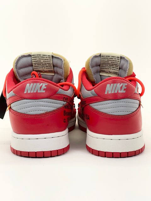 Off-White x Nike Dunk Low 'University Red (2019)' | US M 8.5