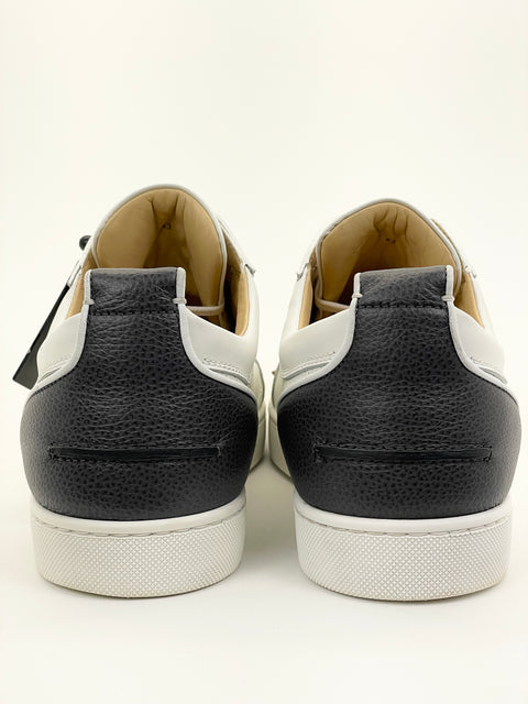 Christian Louboutin Louis Junior Spikes 'White Black Cream' | EU M 43 / US M 10
