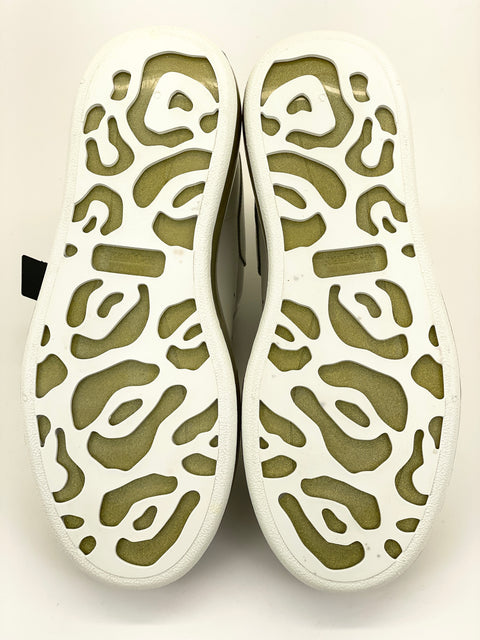 Alexander McQueen Oversized 'White Brown Gold Glitter' | EU W 37.5 / US W 7.5
