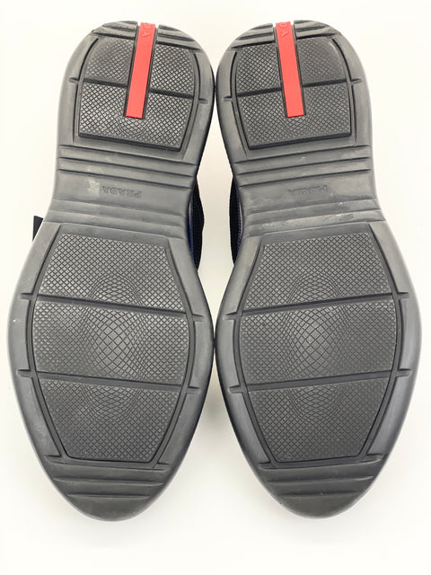 Prada America Cup 'Patent Navy Red' | EU M 43 / US M 10