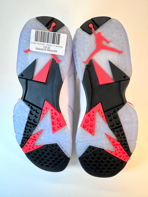 Air Jordan 7 Retro 'White Infrared (2023)' | US M 11