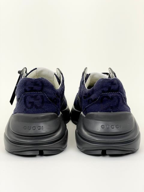 Gucci Rhyton Maxi GG Supreme 'Navy Blue (2022)' | US M 11.5