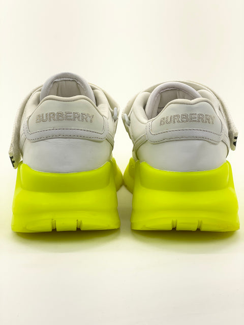 Burberry Ronnie Sneaker 'Optic White Neon' | EU W 38 / US 6Y