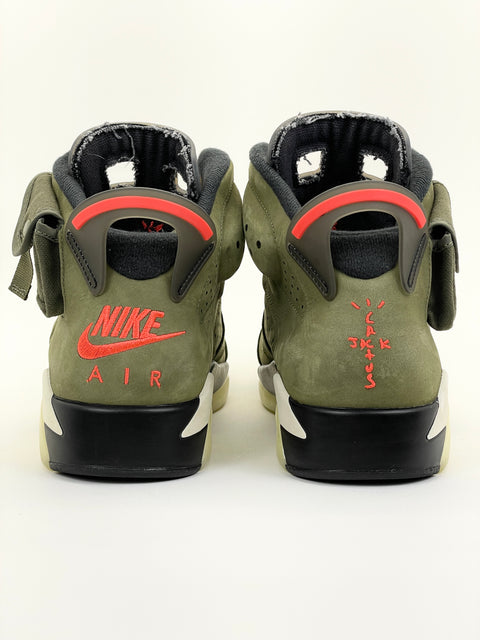 Air Jordan 6 Retro x Travis Scott Retro 'Olive (2019)' | US M 9