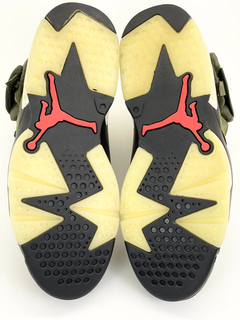 Air Jordan 6 Retro x Travis Scott Retro 'Olive (2019)' | US M 9