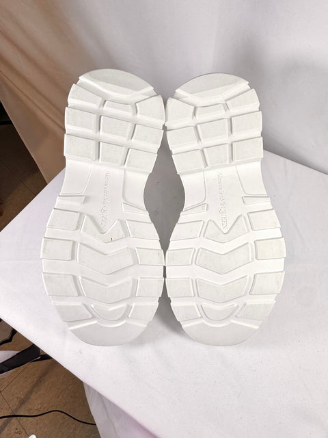 Alexander McQueen Tread Slick Boot High 'White Silver' | EU M 47 / US M 14