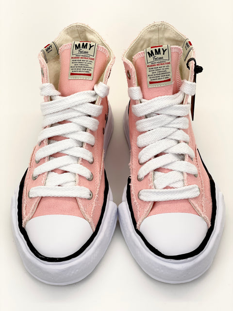 Maison Mihara Yasuhiro Peterson OG Sole Canvas High 'Pink' | EU M 44 / US M 11