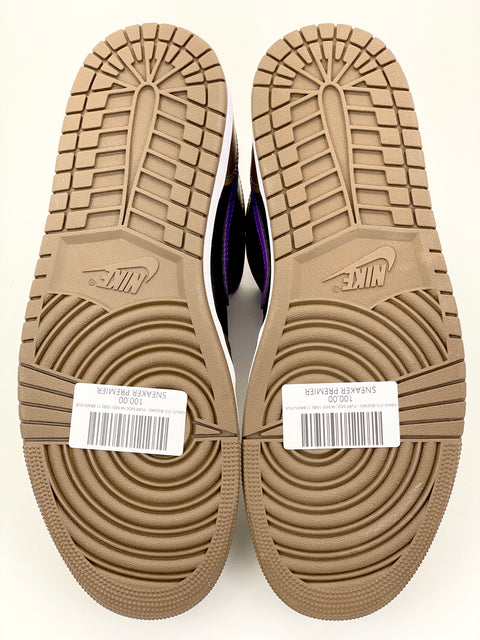 Air Jordan 1 Mid 'Purple Mocha (2023)' | US M 11 (No Box)