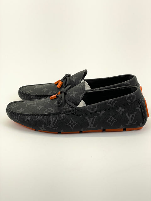 Louis Vuitton Moccasin Loafer 'Black/Grey' | US M 8.5
