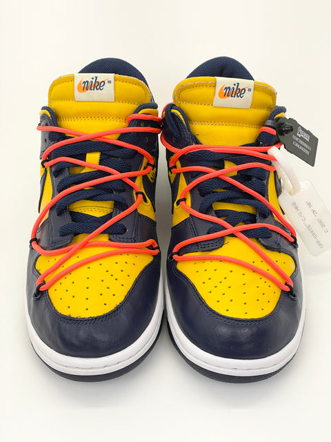 Off-White Nike Dunk Low 'University Gold (2019)' | US M 10