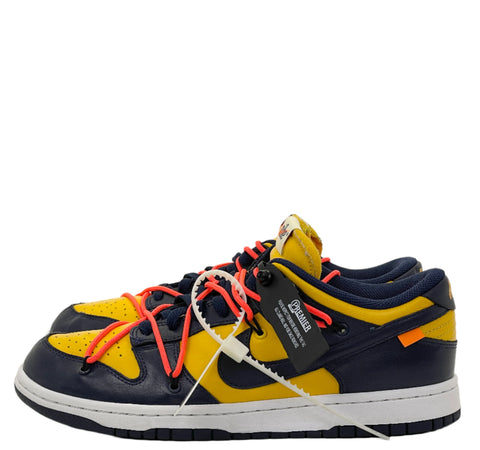 Off-White Nike Dunk Low 'University Gold (2019)' | US M 10
