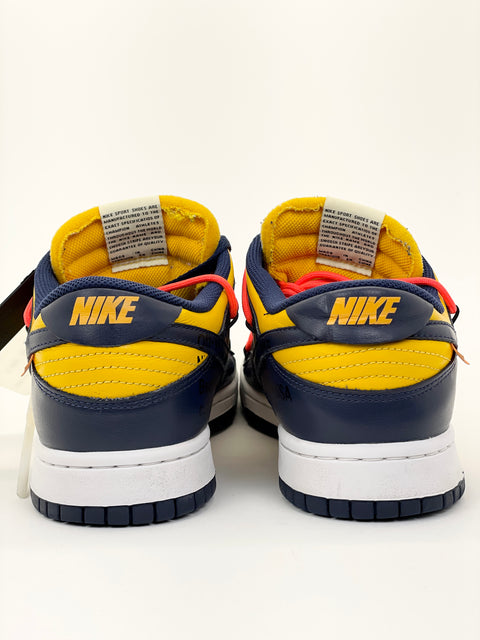 Off-White Nike Dunk Low 'University Gold (2019)' | US M 10