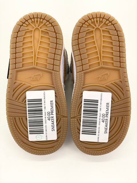 Air Jordan 1 Retro High OG Toddler 'Metallic Gold (2024)' | US 7C (No Box)