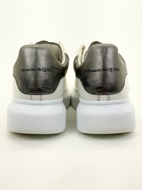 Alexander McQueen Oversized 'White Metallic Platinum' | EU M 40 / US M 7