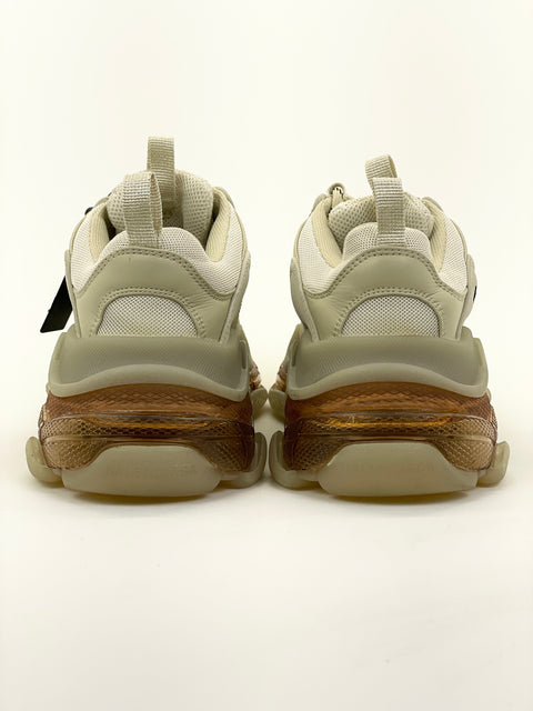 Balenciaga Triple S 'Clear Sole Beige' | EU W 38 / US M 6.5