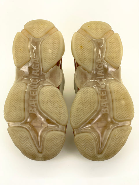 Balenciaga Triple S 'Clear Sole Beige' | EU W 38 / US M 6.5