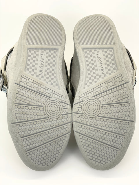 Lanvin Leather Curb 'Light Gray Blue ' | EU M 44 / US M 11