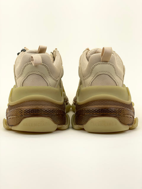 Balenciaga Triple S 'Clear Sole Beige' | EU W 37 / US M 5