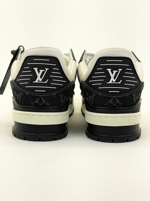 Louis Vuitton Trainer 'White Black Denim' | EU M 38 / US M 5