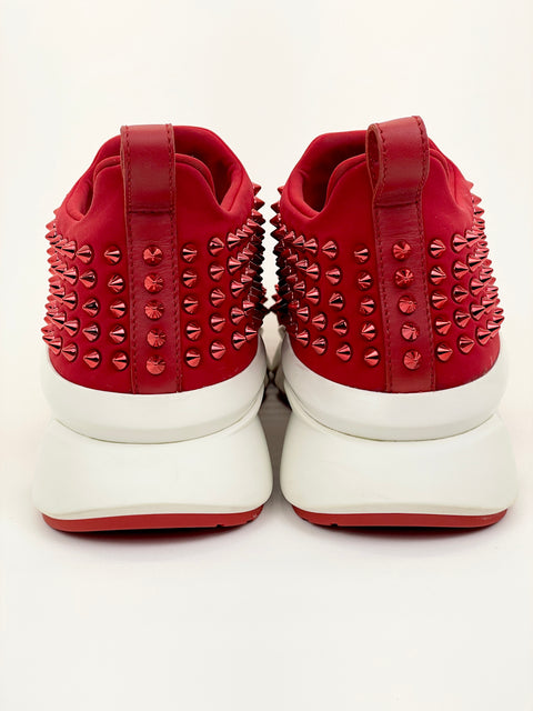 Christian Louboutin Donna Spike Sock 'Red White' | EU W 41 / US W 11