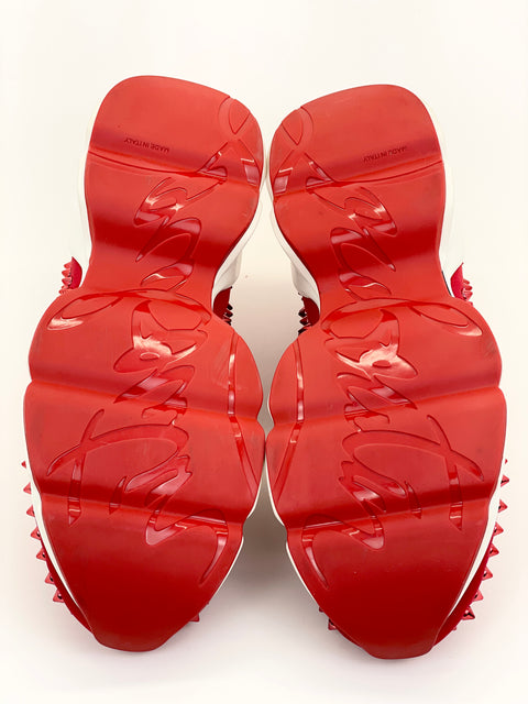 Christian Louboutin Donna Spike Sock 'Red White' | EU W 41 / US W 11