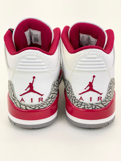 Air Jordan 3 Retro 'Cardinal (2022)' | US M 10