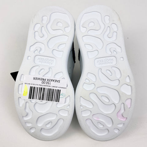 Alexander McQueen Oversized 'White Blue Heels Glitter' | EU 25 / US TD 9C