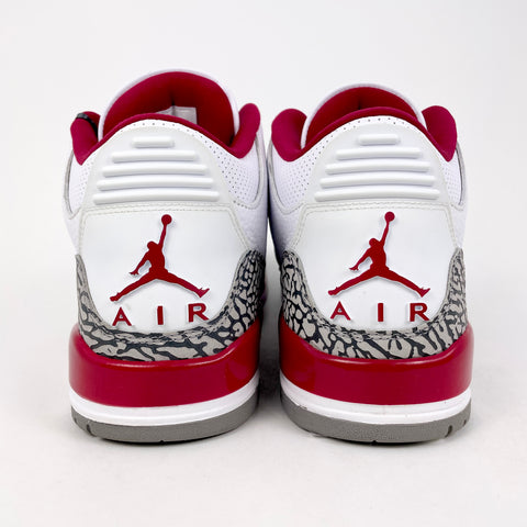 Air Jordan 3 Retro 'Cardinal Red (2022)' | US M 13 (No Box)