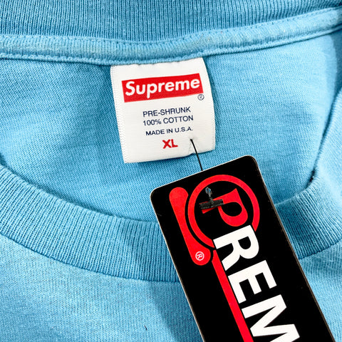 Supreme Laugh Now Tee 'Light Blue' | XL