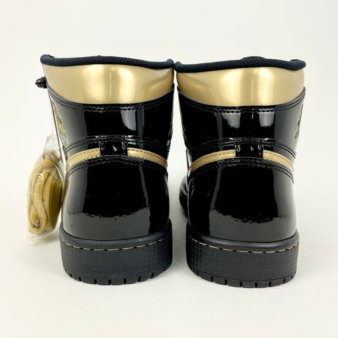 Air Jordan 1 Retro High 'Black Metalic Gold (2020)' | US M 9.5