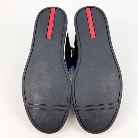 Prada 650 MB2 Sneaker High 'Black Blue' | US M 8.5