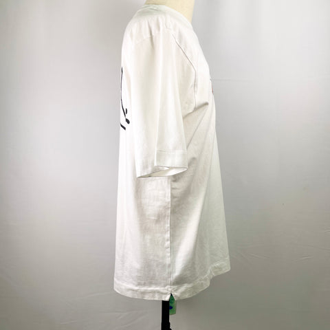 Off-White Neen Graffiti Skate Short-Sleeve Tee 'White/Orange' | MED