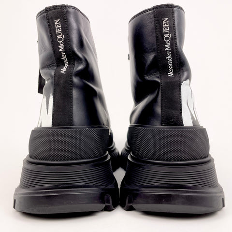 Alexander McQueen Tread Slick Boot 'Graffiti Black White' | EU M 45 / US M 12