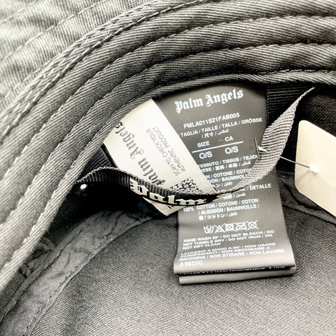 Palm Angels Bucket Hat 'Miami Logo Black' | One Size