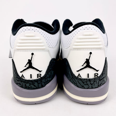 Air jordan 3 Retro 'Cement Grey (2024)' | US GS 7Y