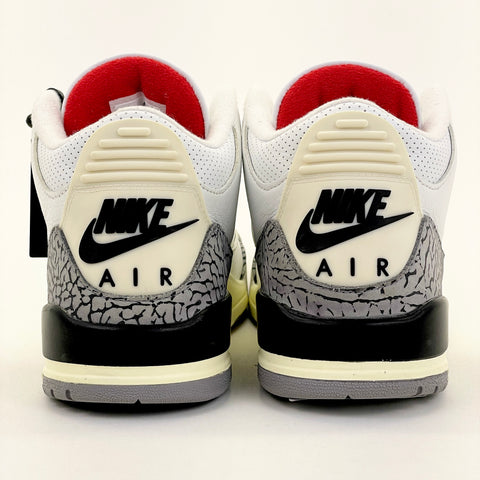 Air Jordan 3 Retro 'White Cement Reimagined (2023)' | US M 8 (No Box)