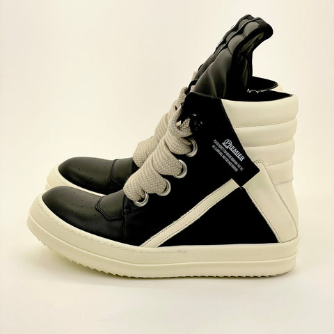 Rick Owens Geobasket High 'Black Milk' | EU M 41 / US M 8