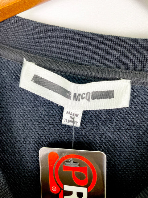 Alexander McQueen Sweater 'Graphic Print Black' | US M Large