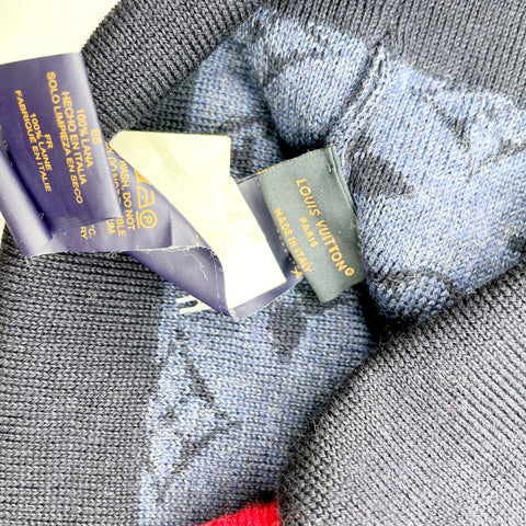 Louis Vuitton Beanie 'LV Varsity Navy' | One Size
